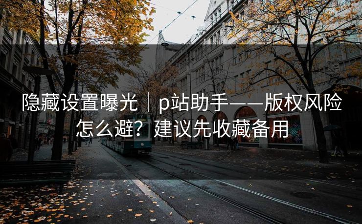 隐藏设置曝光｜p站助手——版权风险怎么避？建议先收藏备用